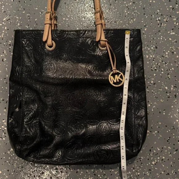 Black Michael Kors large tote bag - Picture 6 of 8
